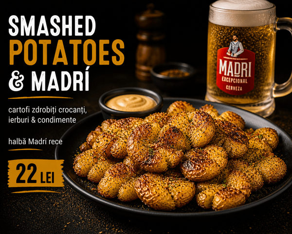 Smashed Potatoes & Madrí la Halba 